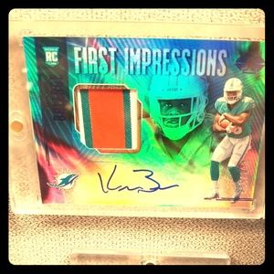 Panini Illusions Kaylen Balage auto Rookie card!